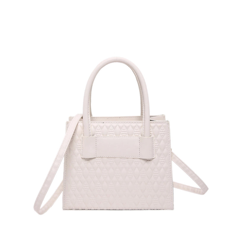 Casual Bag For Women 2024 New Minority Simple Diamond Quilted Handbag Fashion Popular Shoulder Crossbody Small Square Bag