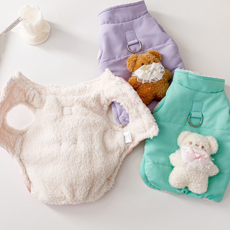 Sweet Bear Dog Jacket Harness