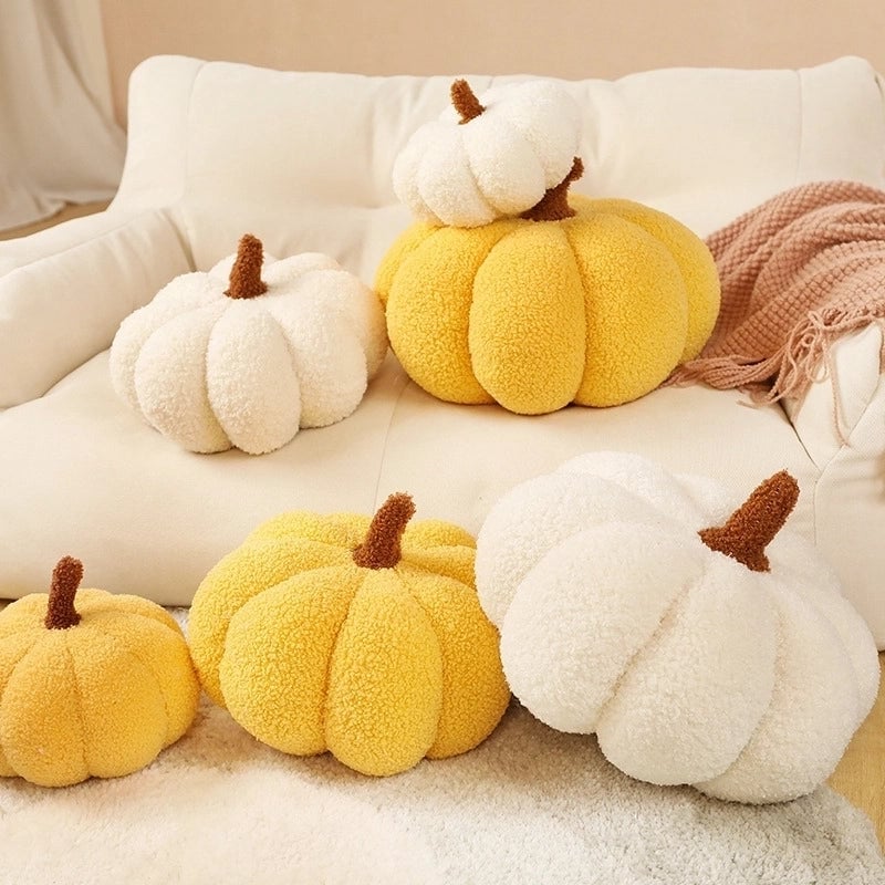 Halloween Pumpkin Plush Couch & Sofa Decor