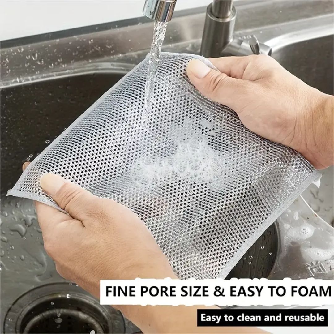 Scratch-Free Wire Dishwashing Cloth