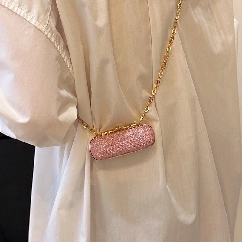 Women's All Seasons Pvc Cute Streetwear Chain Bag