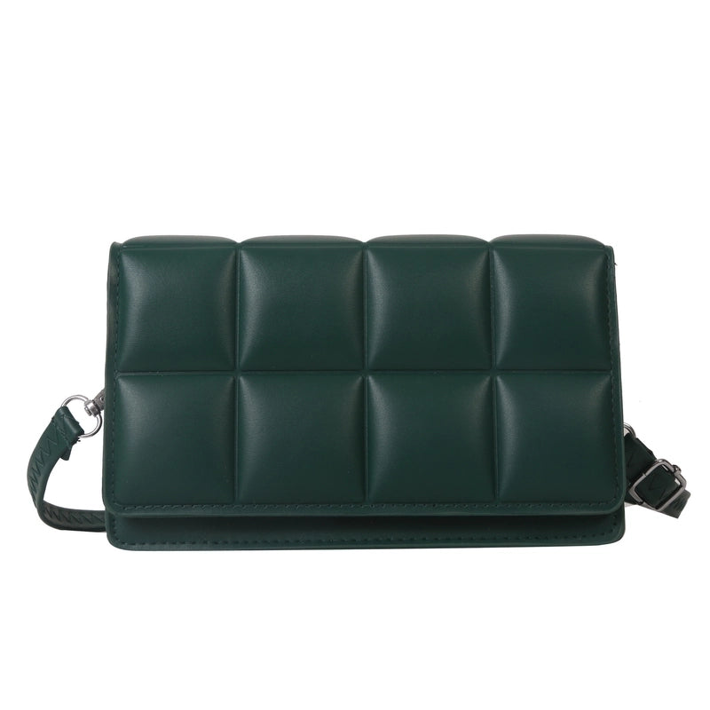 Women's Small All Seasons Pu Leather Elegant Square Bag