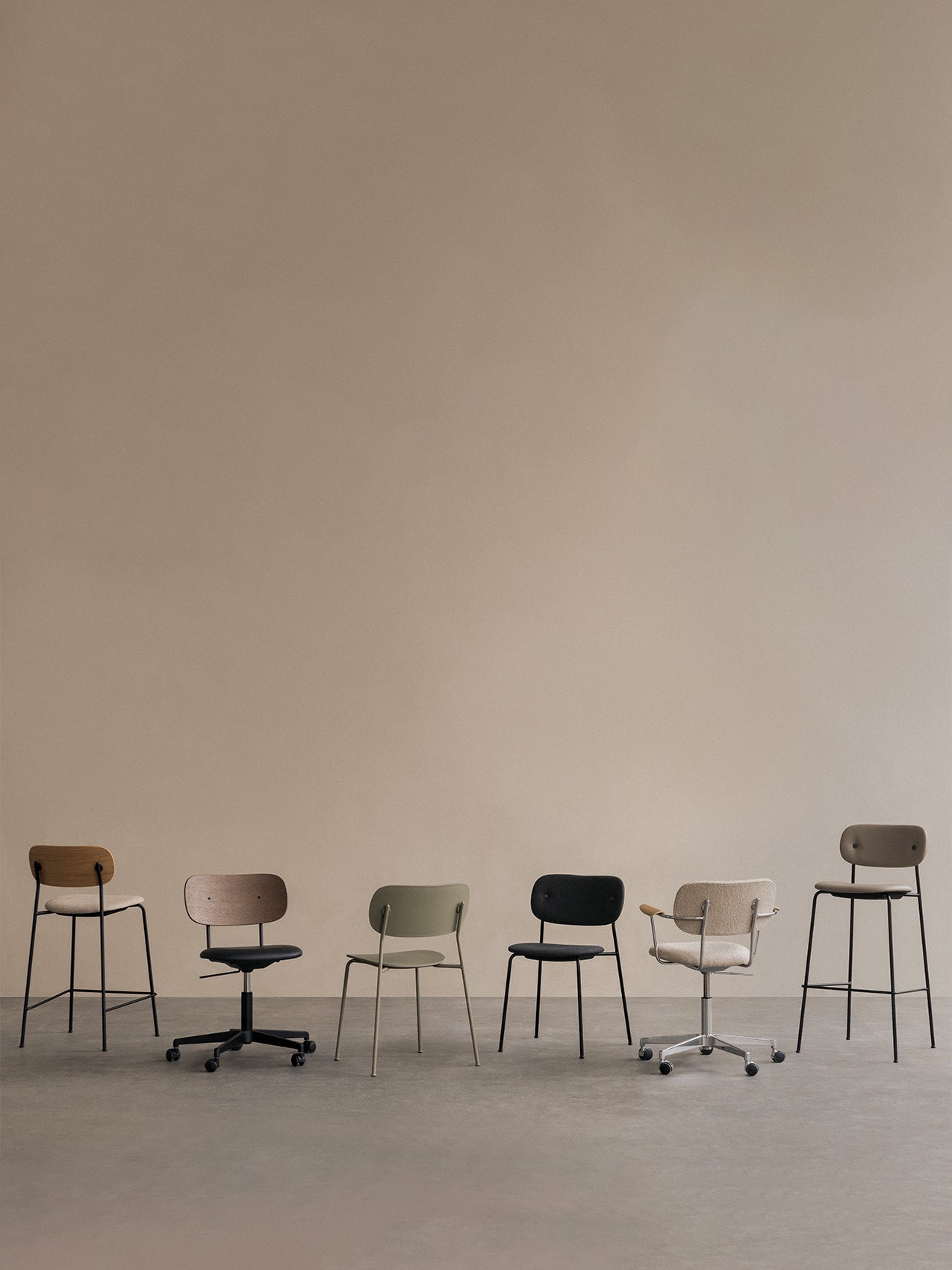 Co Task Chair. Upholstered Seat