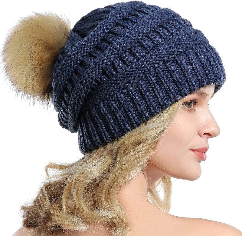 Women's Vintage Style Solid Color Eaveless Wool Cap