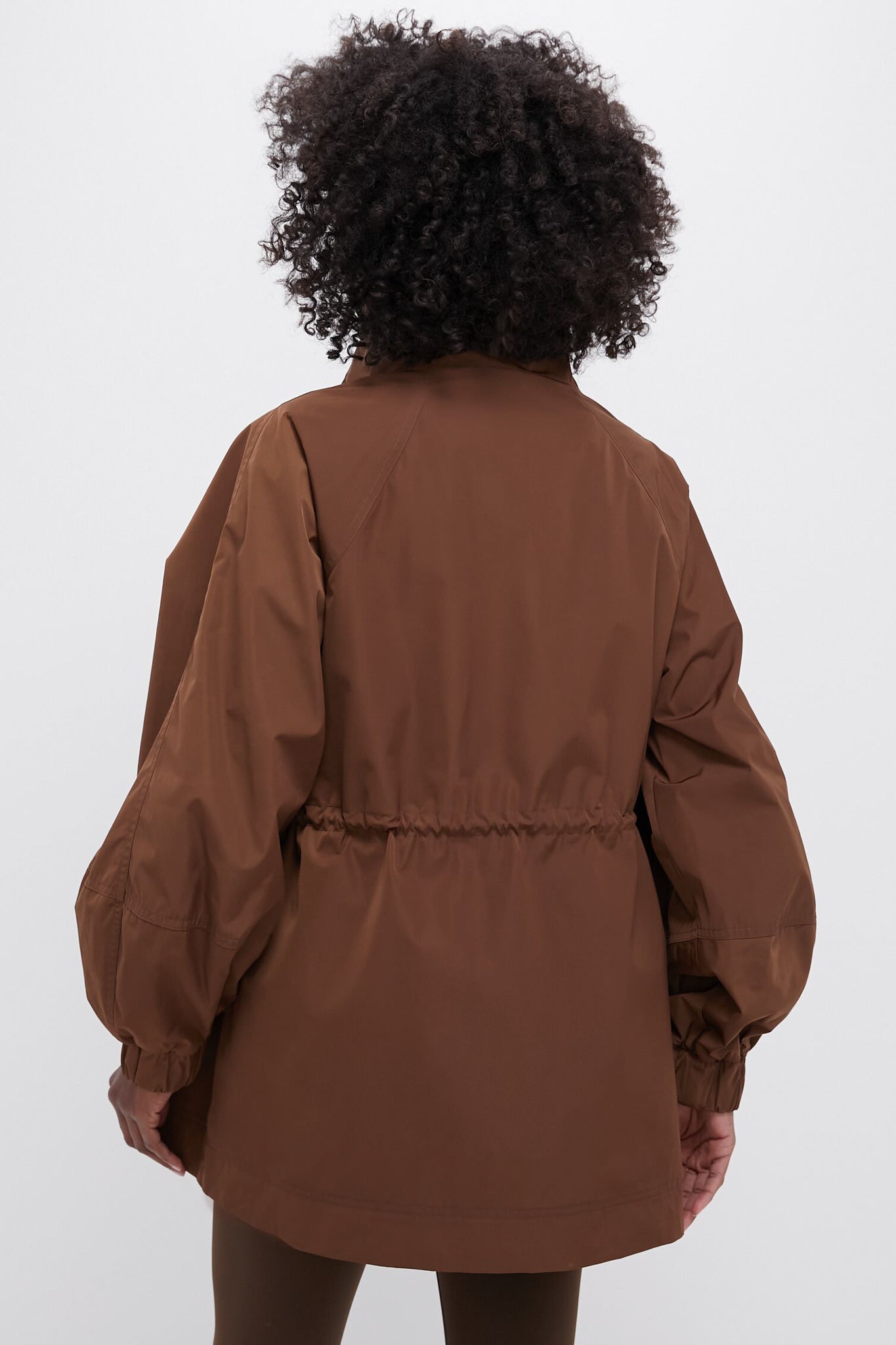 Brown Suri Showerproof Jacket