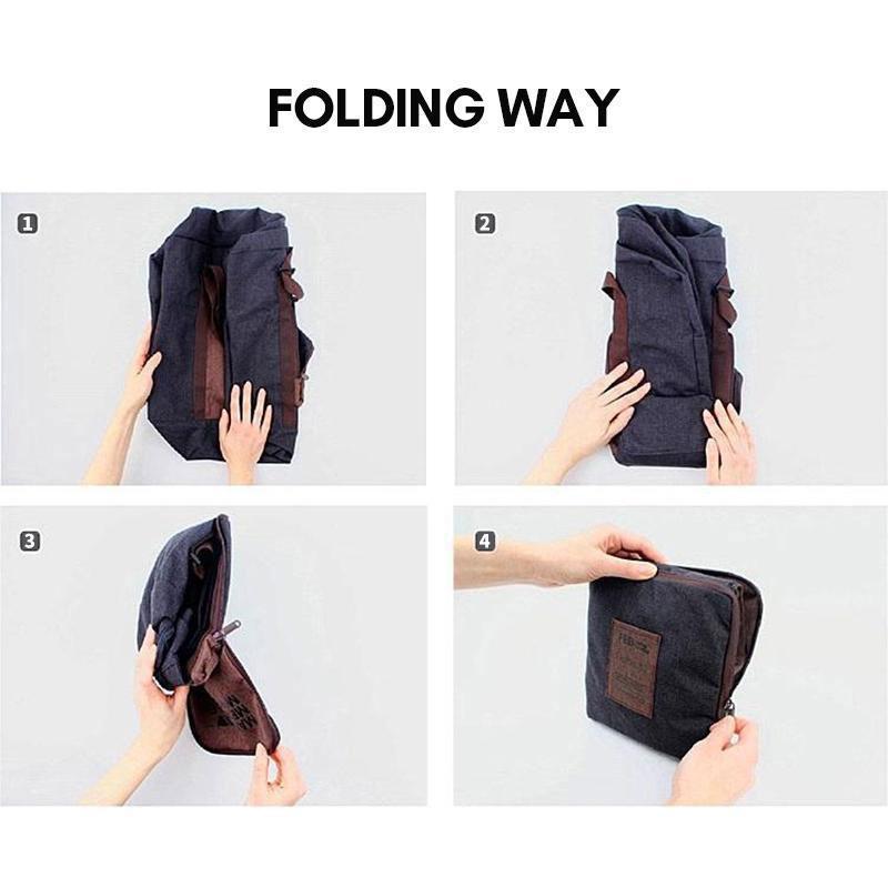 Foldable. waterproof travel bag with large capacity