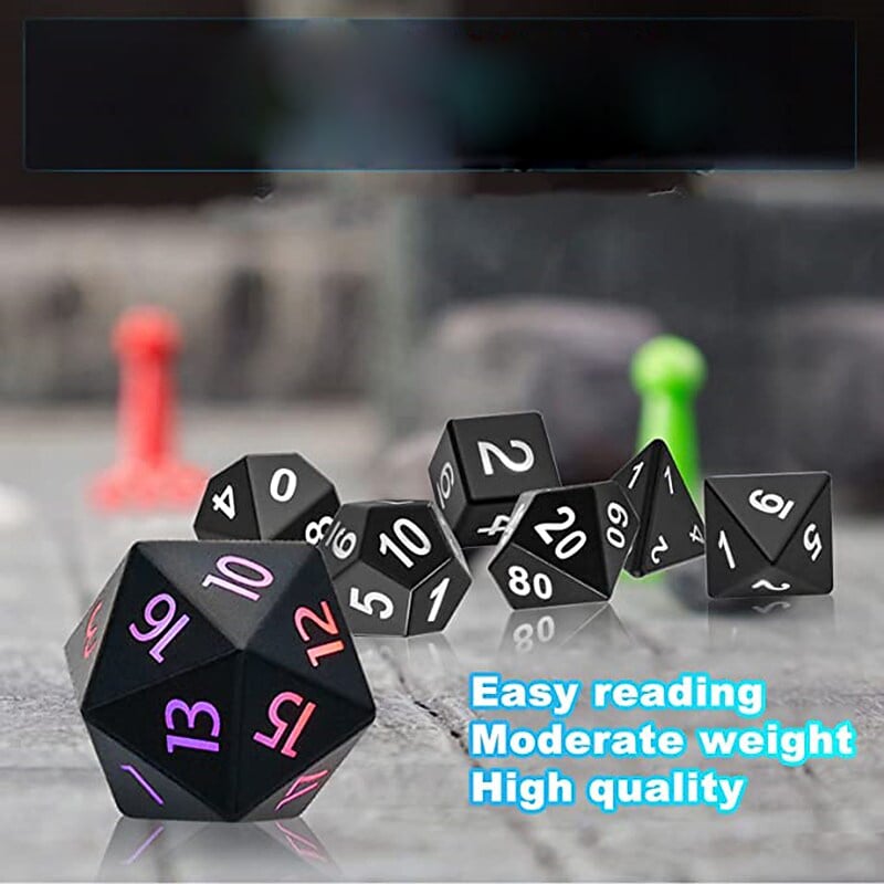 DND Dice Rechargeable with Charging Box7 PCS