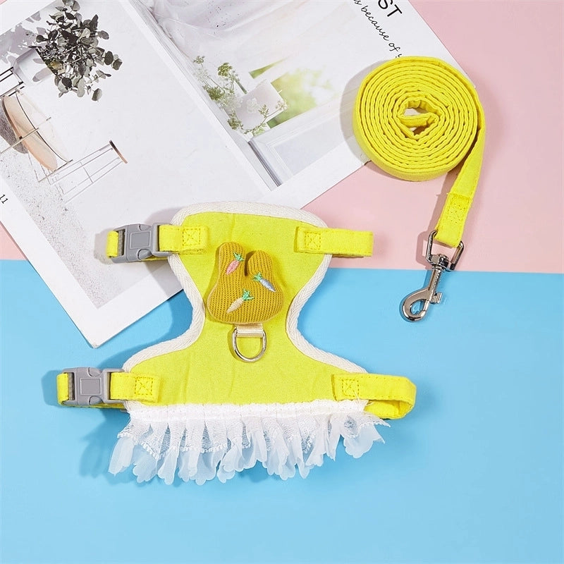 Cute Cloth Animal Patchwork Leash 1 Piece