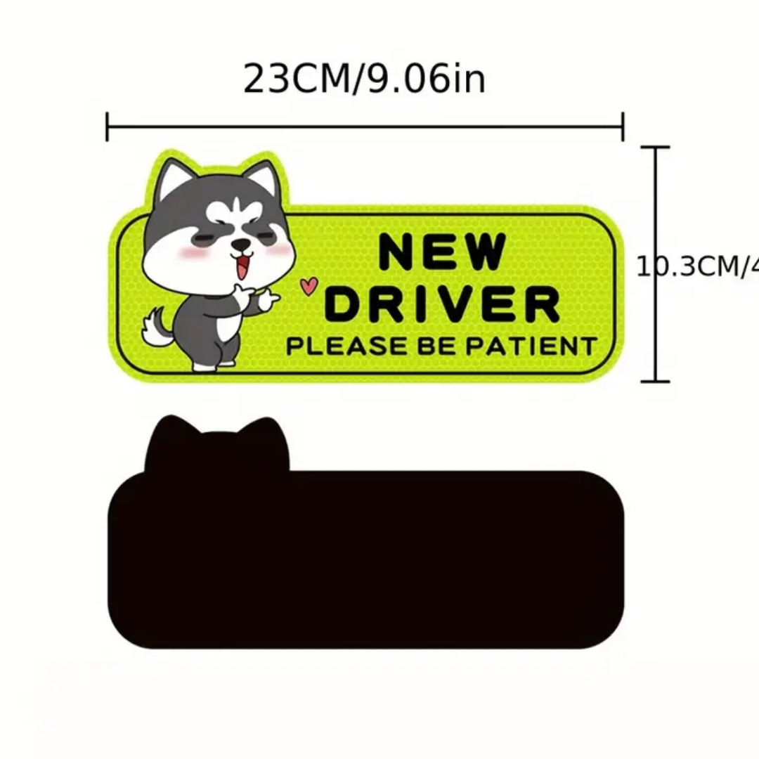 Cute Car Waterproof Reflective Stickers