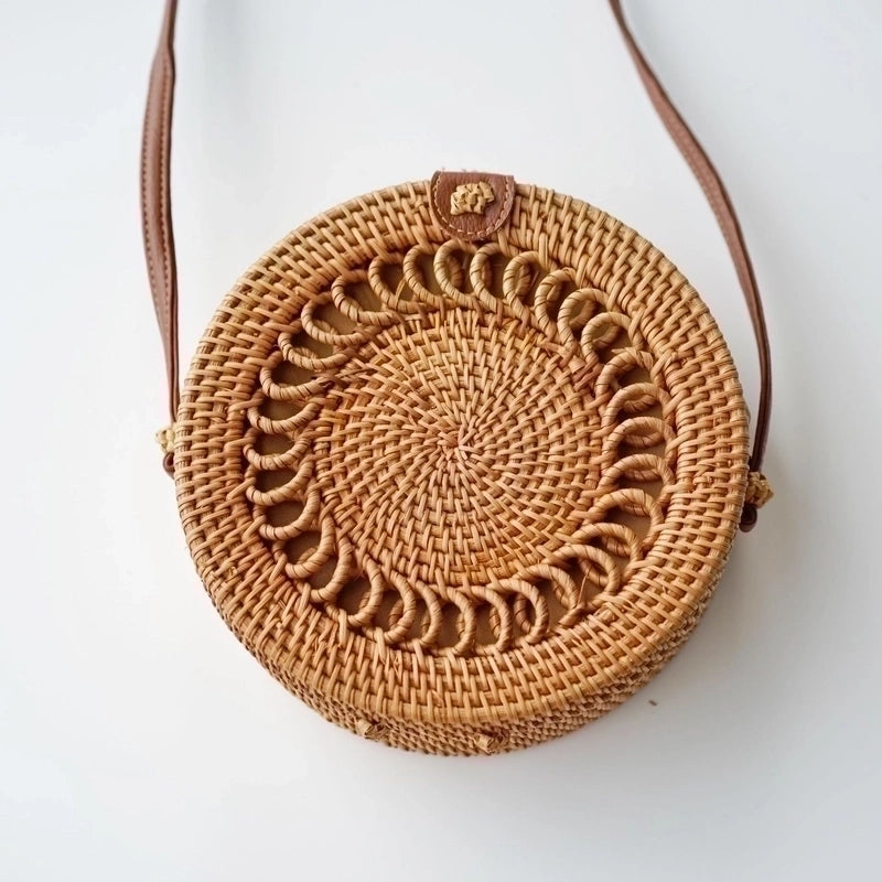 Women's All Seasons Straw Ethnic Style Straw Bag