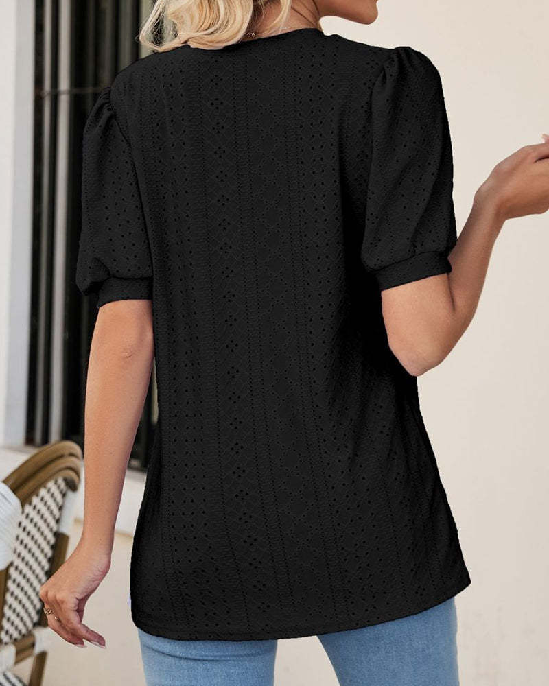 Puff sleeve t-shirt