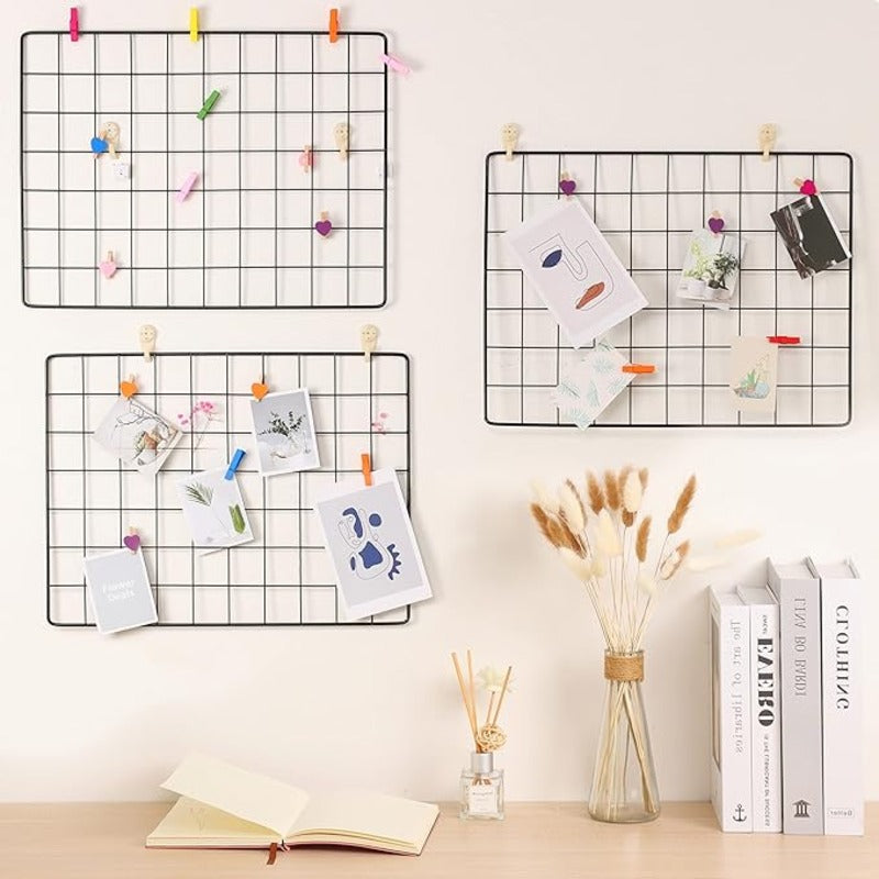 Wire Wall Panel. Collage for hanging wall decoration