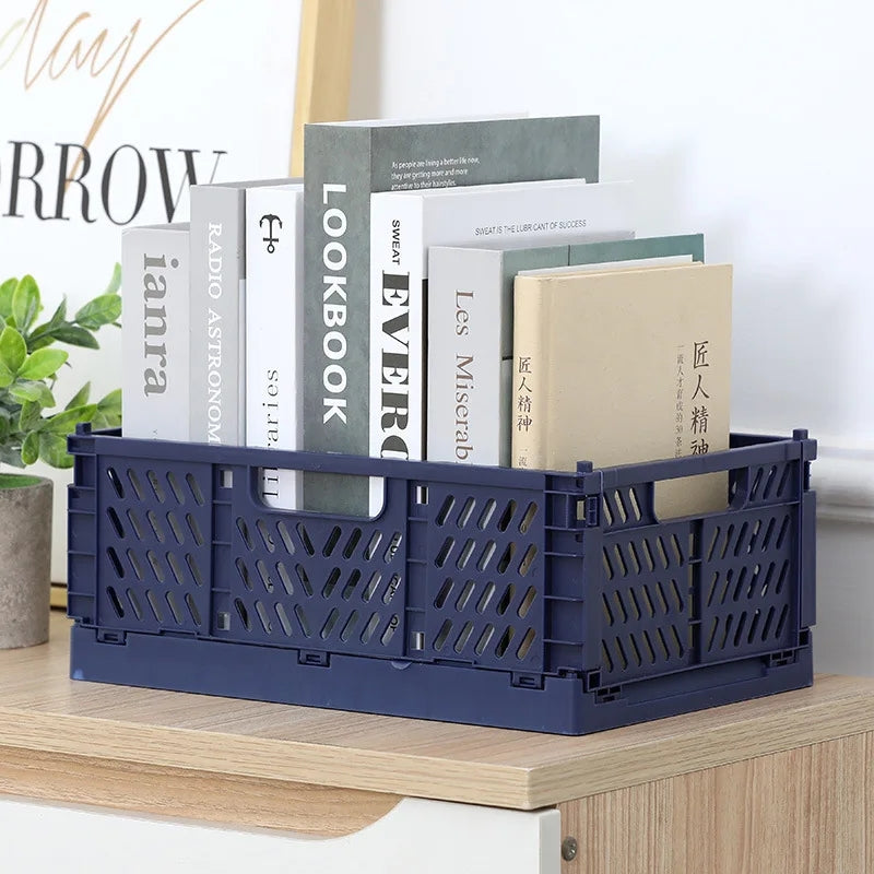 FOLDABLE STORAGE BASKET