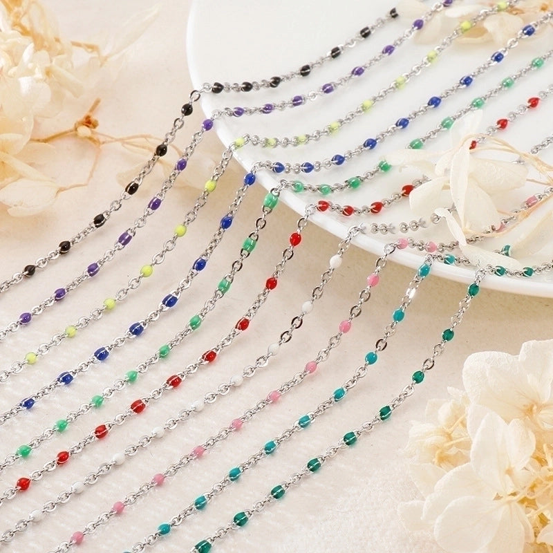 Fashion Geometric 304 Stainless Steel Plating Necklace