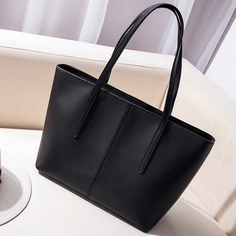 Women's Large All Seasons Pu Leather Fashion Tote Bag
