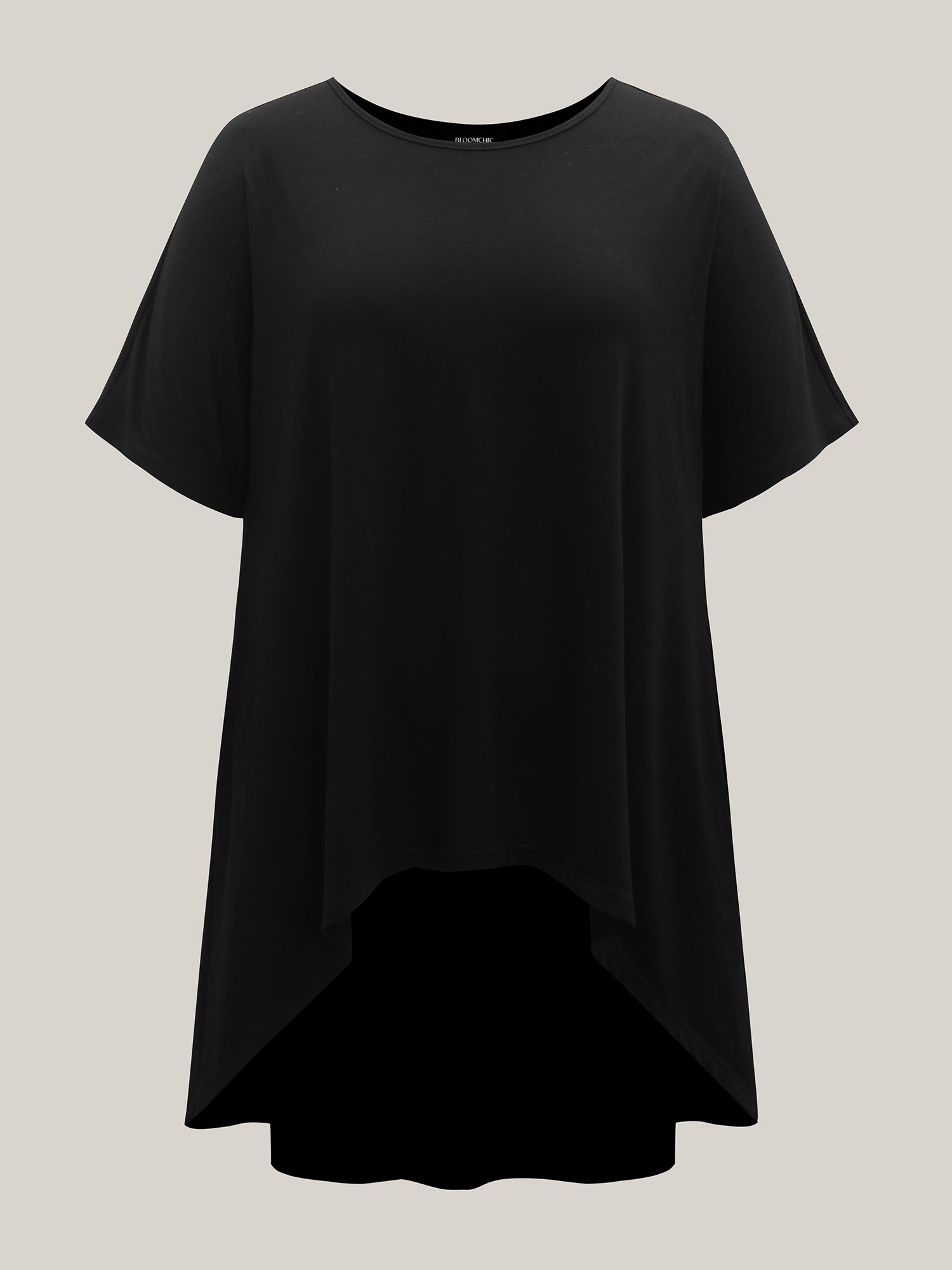 Supersoft Stretchy High-Low Hem T-Shirt