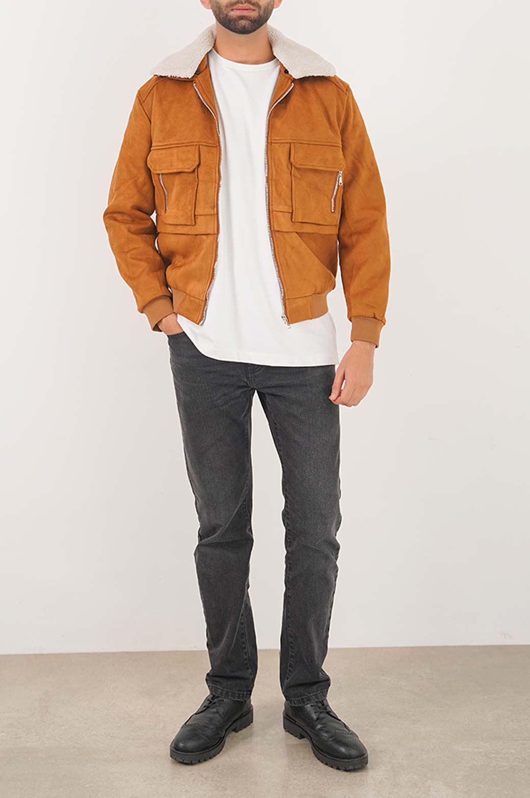 SHERPA SUEDE JACKET