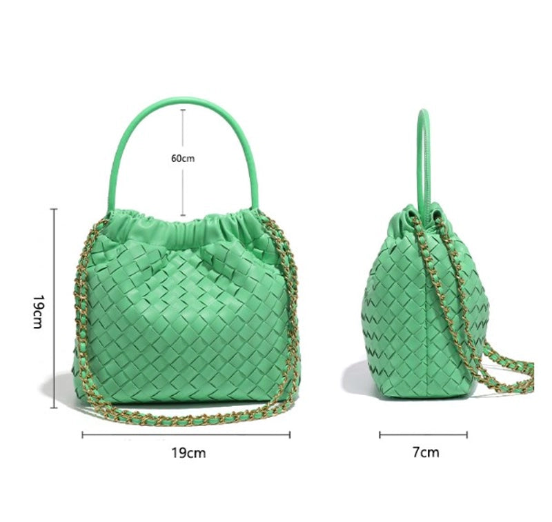 Women's Small Pu Leather Solid Color Streetwear Square Open Handbag