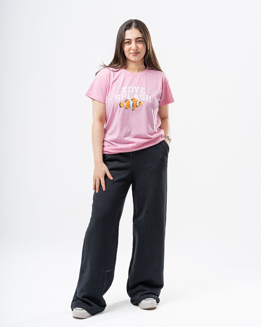 Fish Printed Womens Short Sleeve T-shirt
