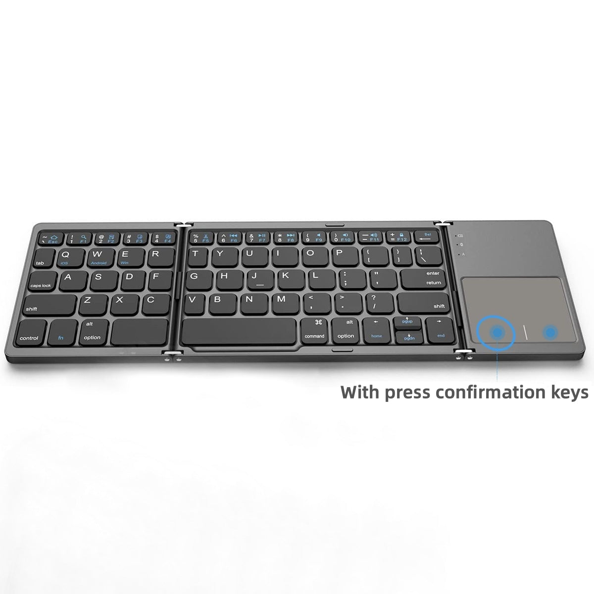 🔥Last Day Promotion 49% OFF🔥Foldable Bluetooth Keyboard with Touchpad