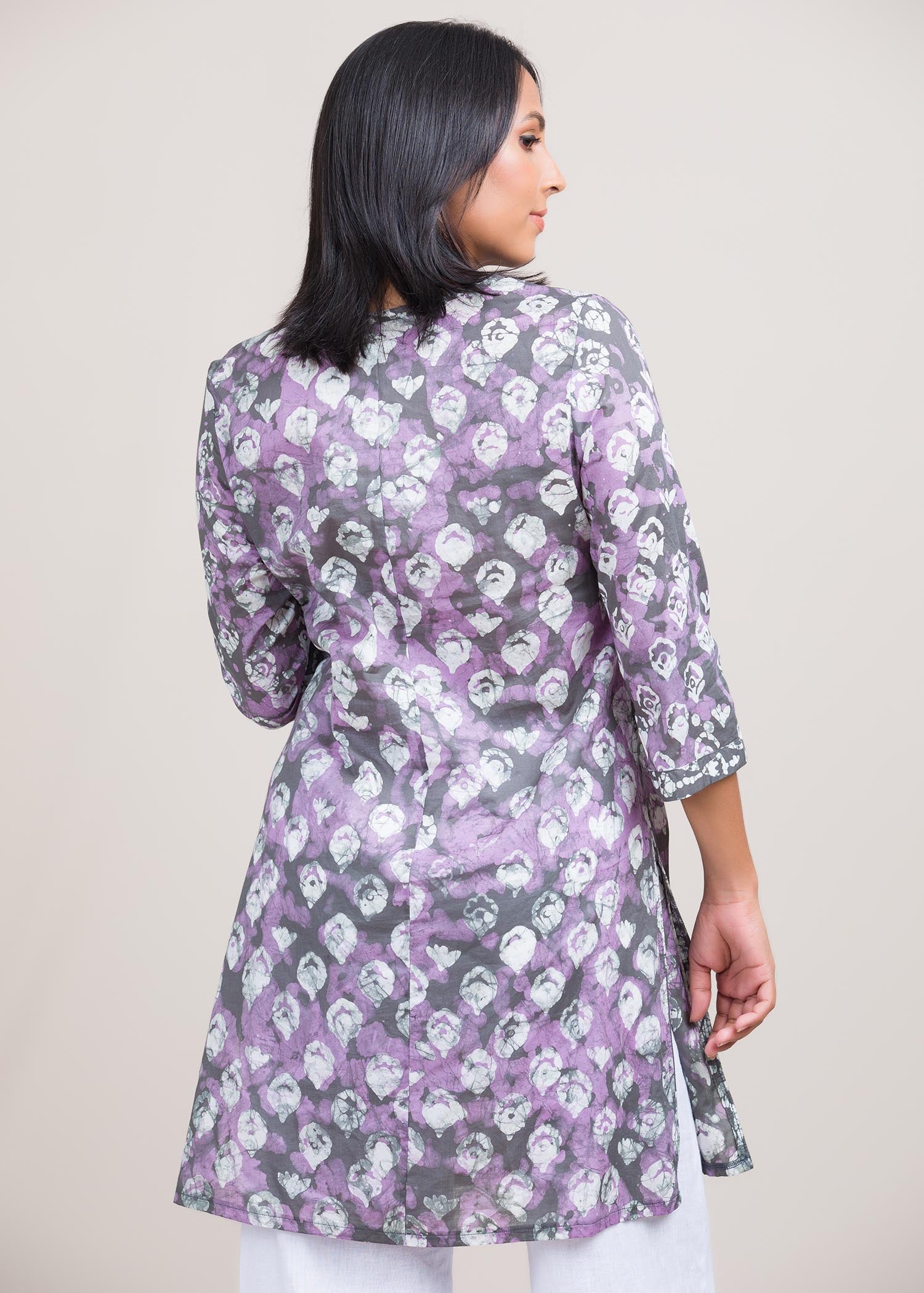 Batik printed kurtha top