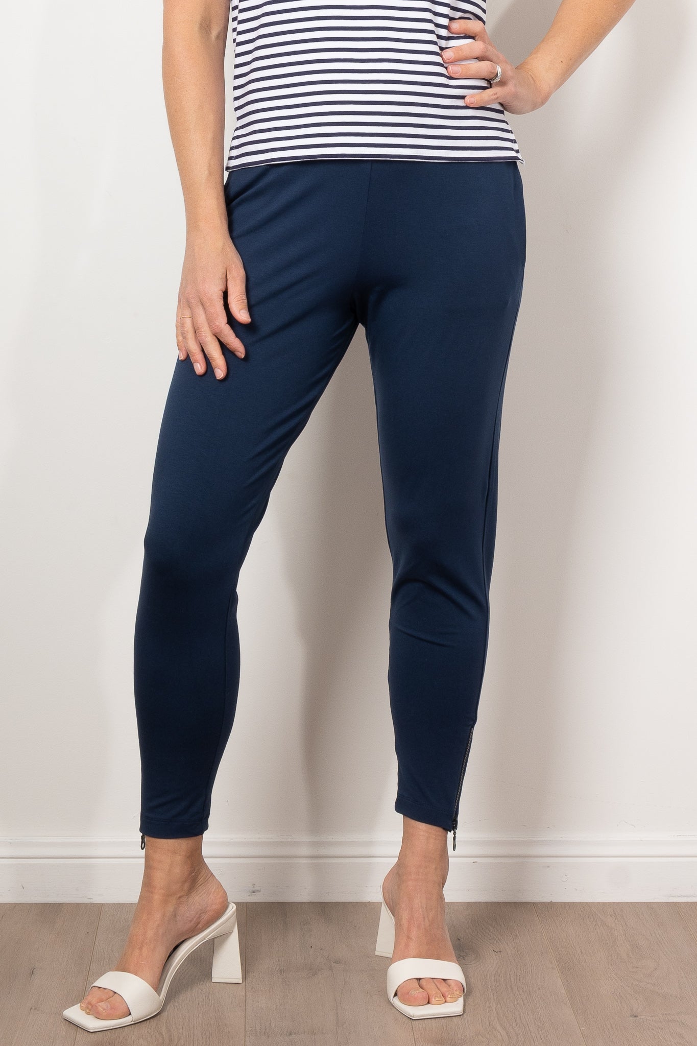 Mela Purdie Zip Stiletto Pant Matte Jersey