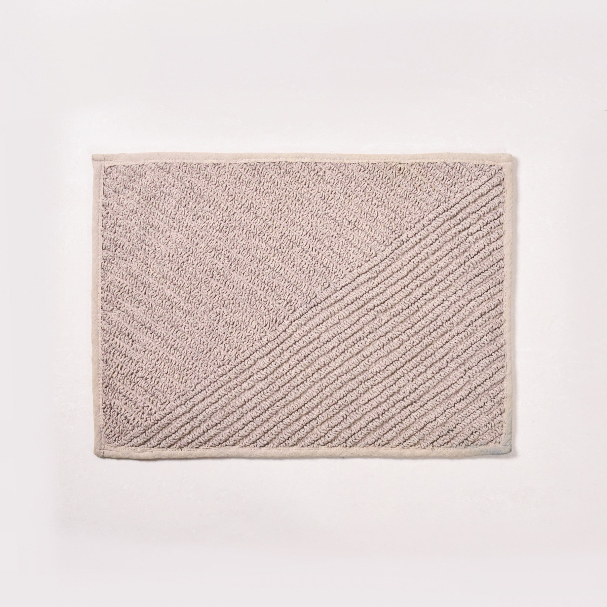 Tufted Cotton Reversible Muted Tones Floor Mat Duo 60x40cm