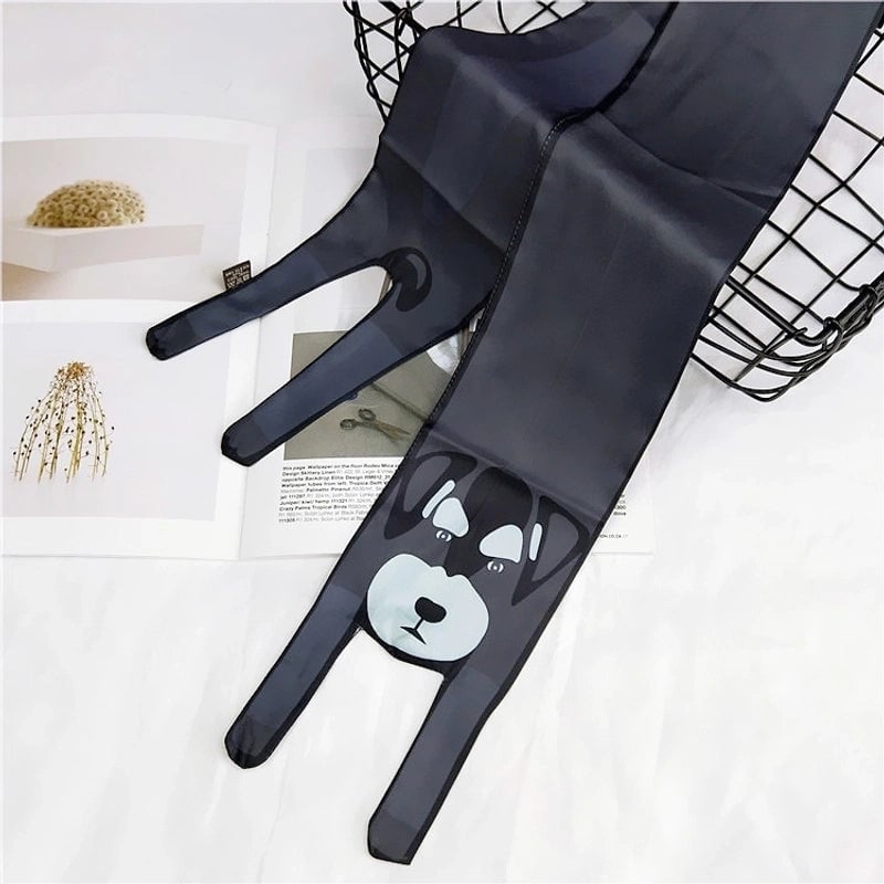 Scarf (1 Flower Cat) Nhmn0006-1-flower-cat