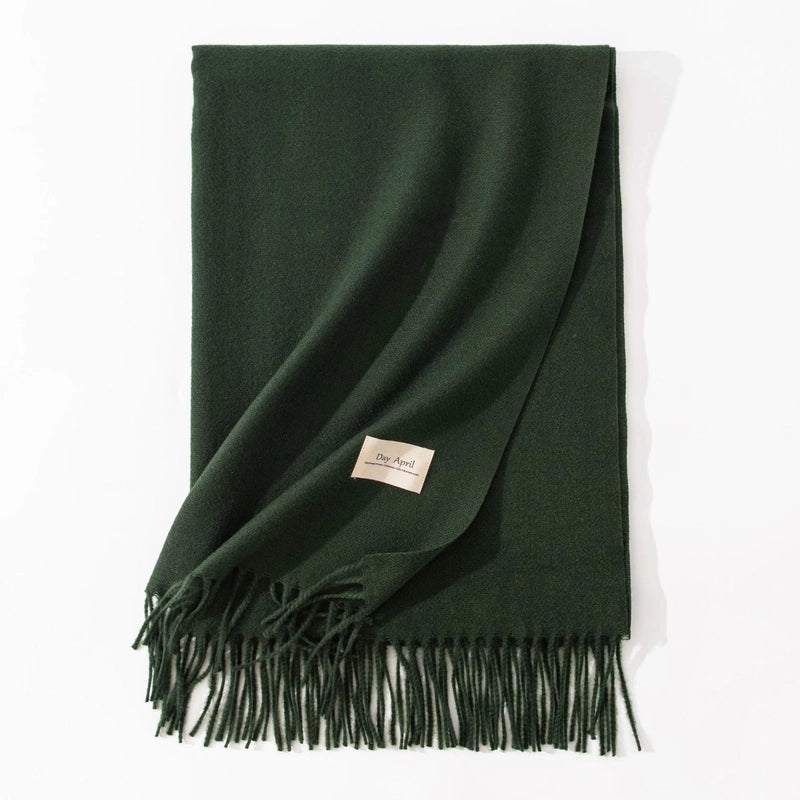 Scarf Winter Warm Windproof Shawl Women's High-end  Women's Cashmere Scarf