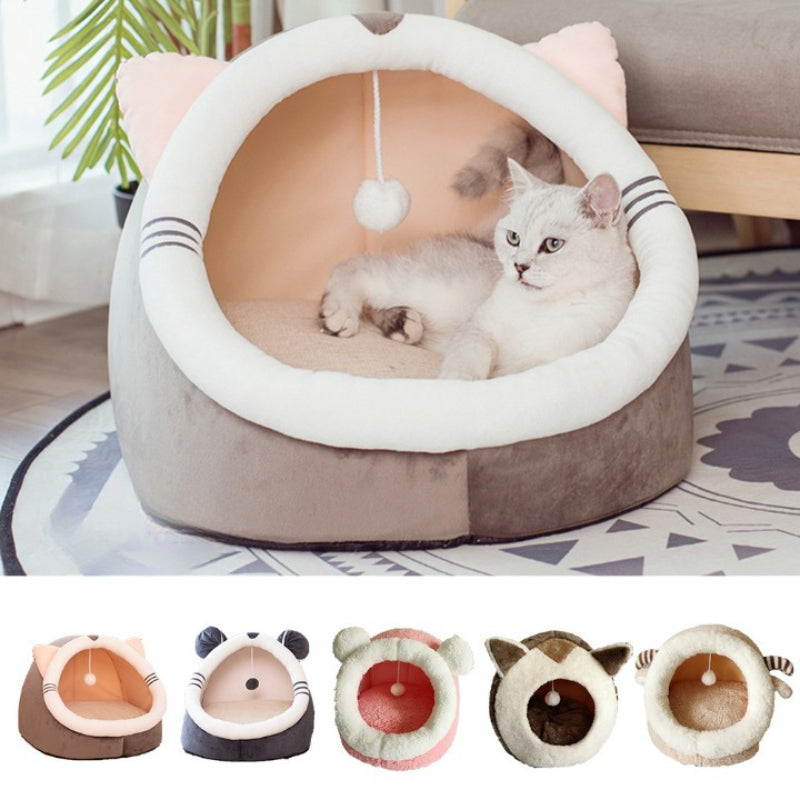 Washable Cat Basket Bed