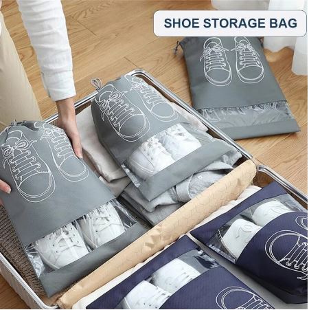 1Pc Travel Shoes Storage Bag Closet Organizer