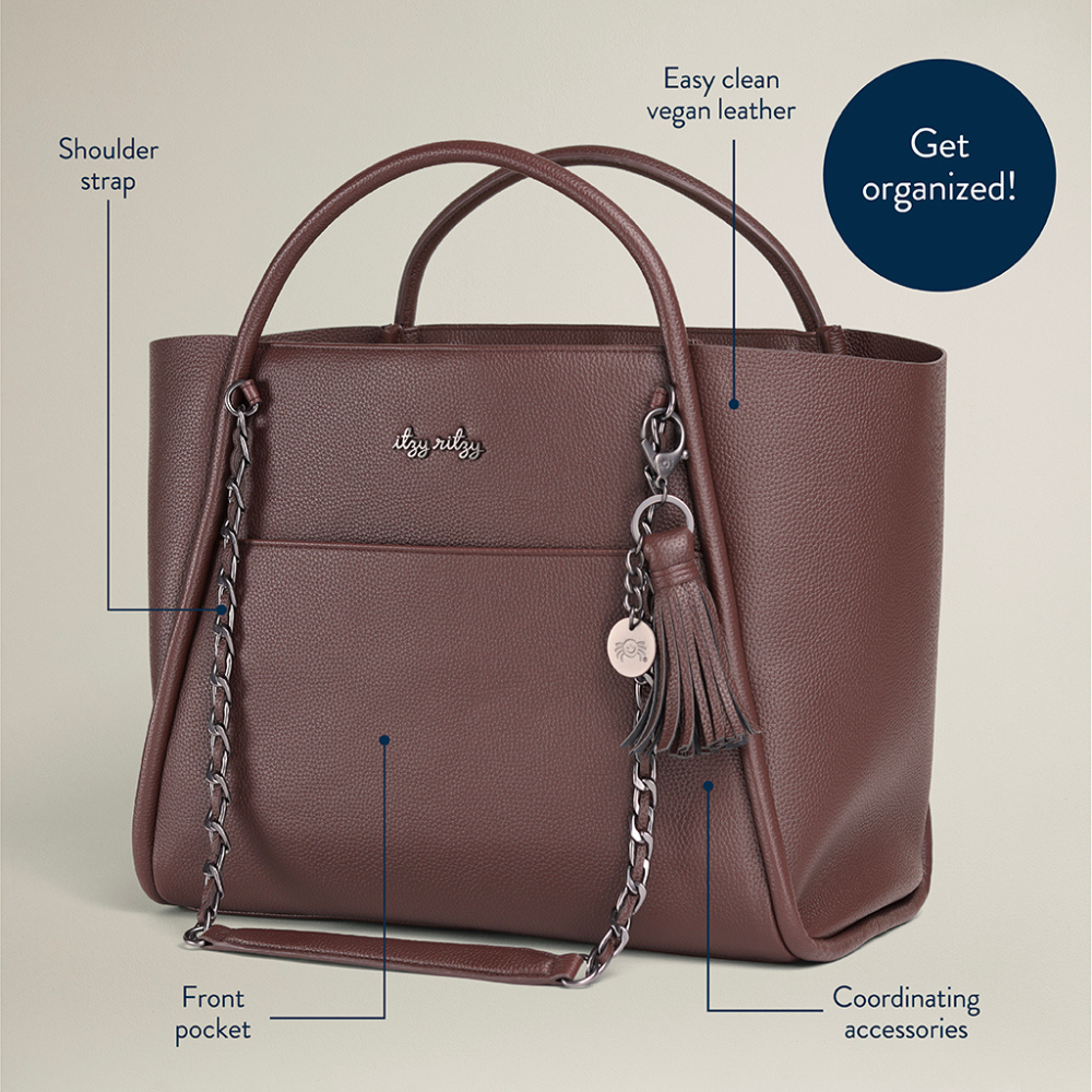 Limited Edition Espresso Boss Tote Diaper Bag