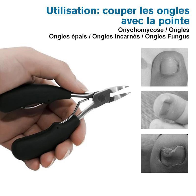 Ensemble de Coupe-Ongles en Acier Inoxydable