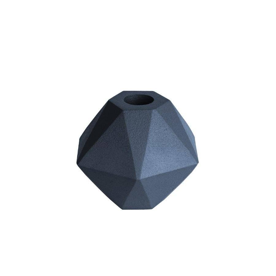 Hexagon Nimble Candle Holder - Blue