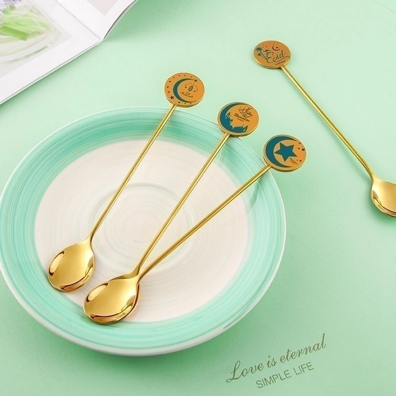 Casual Cartoon Stainless Steel Rice Spoon