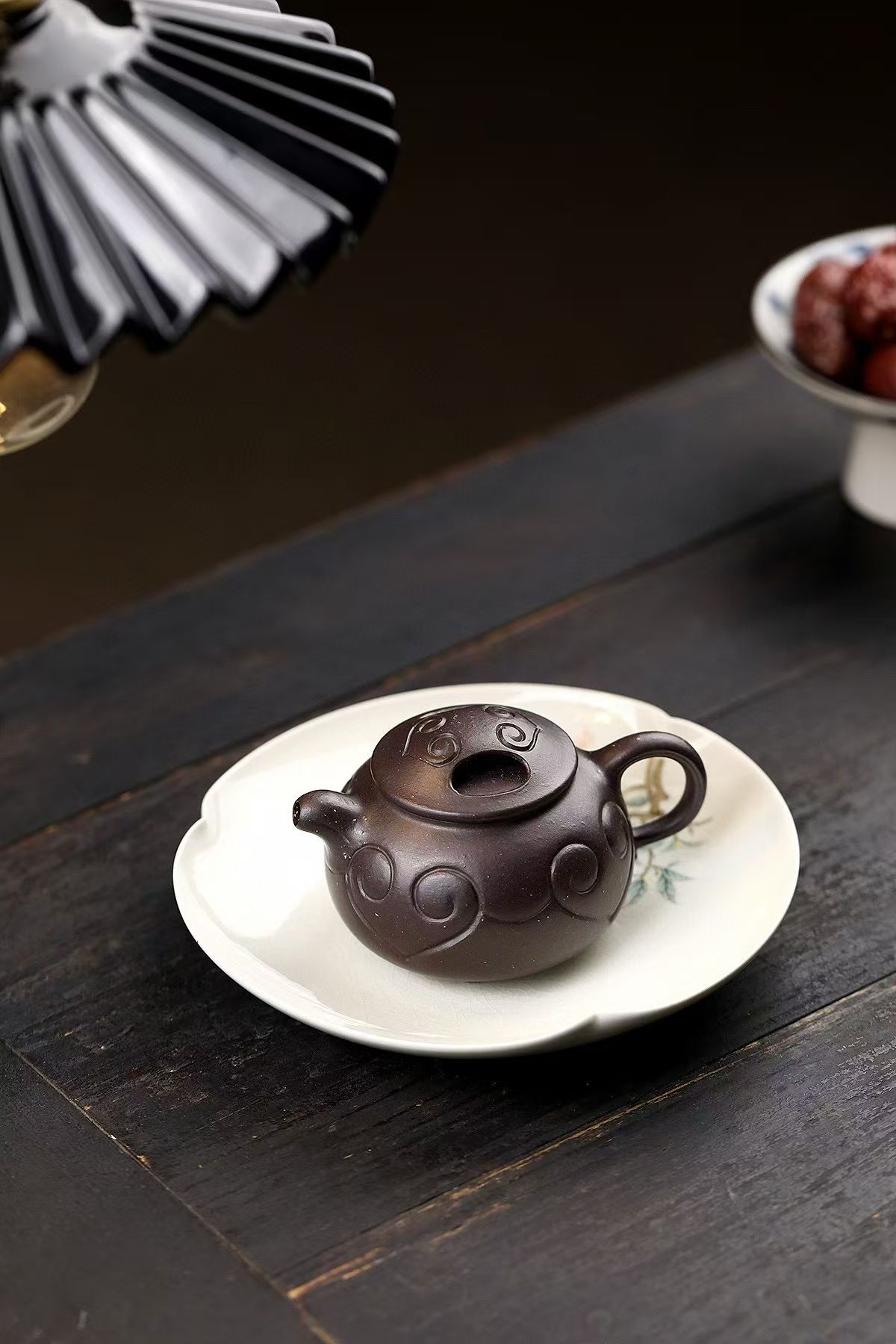 Yixing purple clay teapot from China