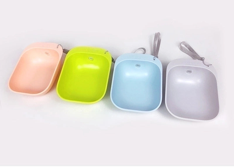 Minimalist Classic Style Plastic Solid Color Pet Tableware