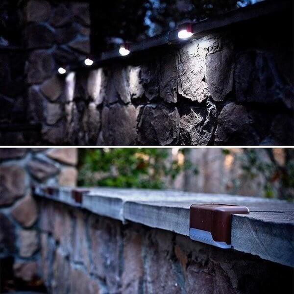 🔥🔥LED Solar Lamp Path Staircase Outdoor Waterproof Wall Light🔥🔥