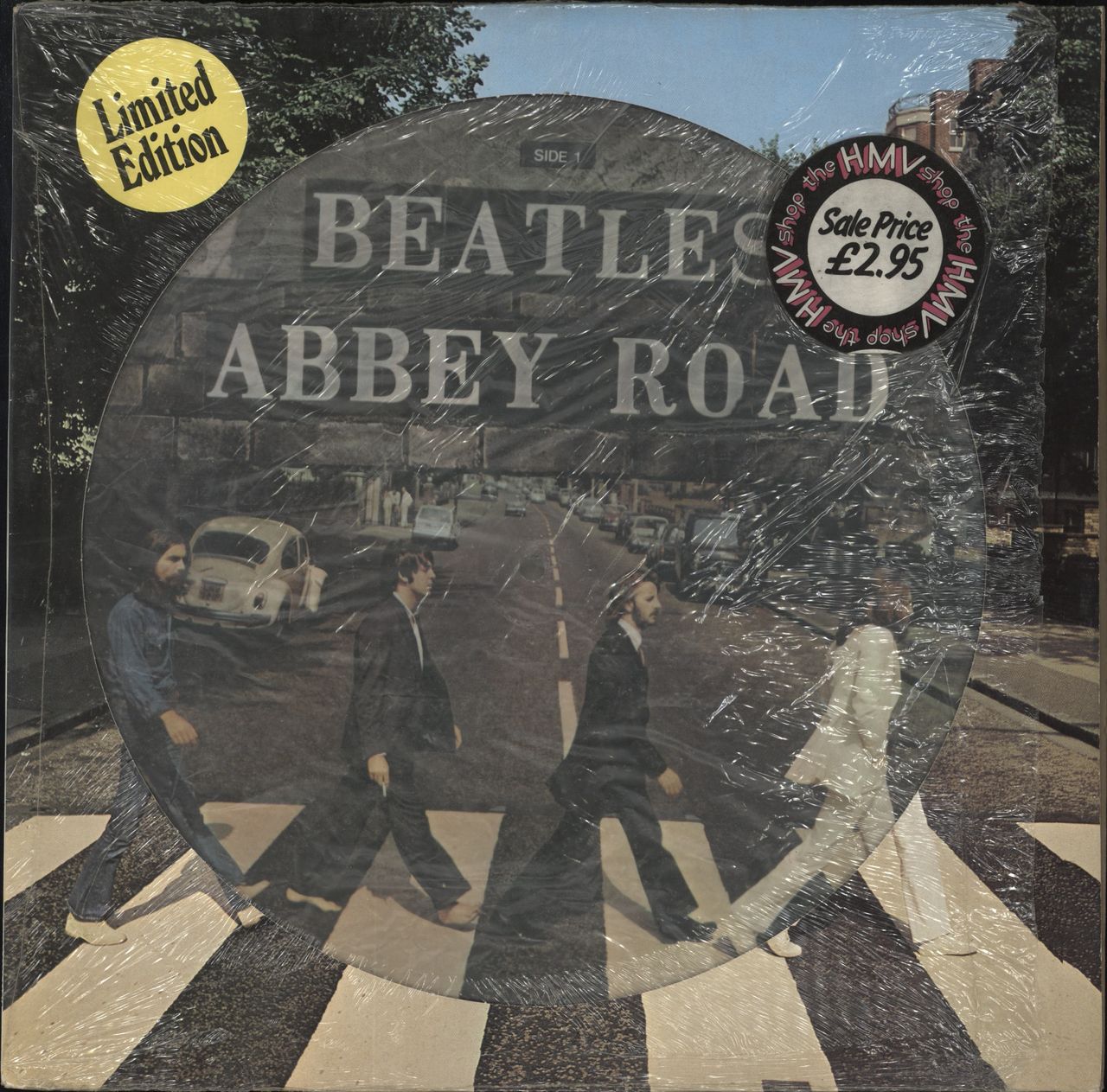 The Beatles Abbey Road - Shrink Dutch Picture disc LP