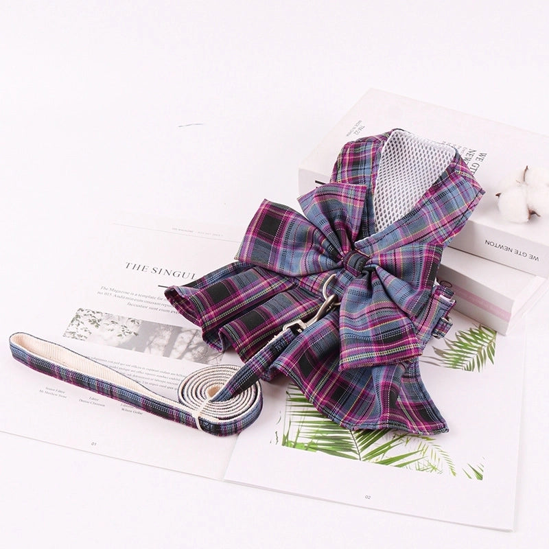 Minimalist Polyester Color Block Pet Clothing