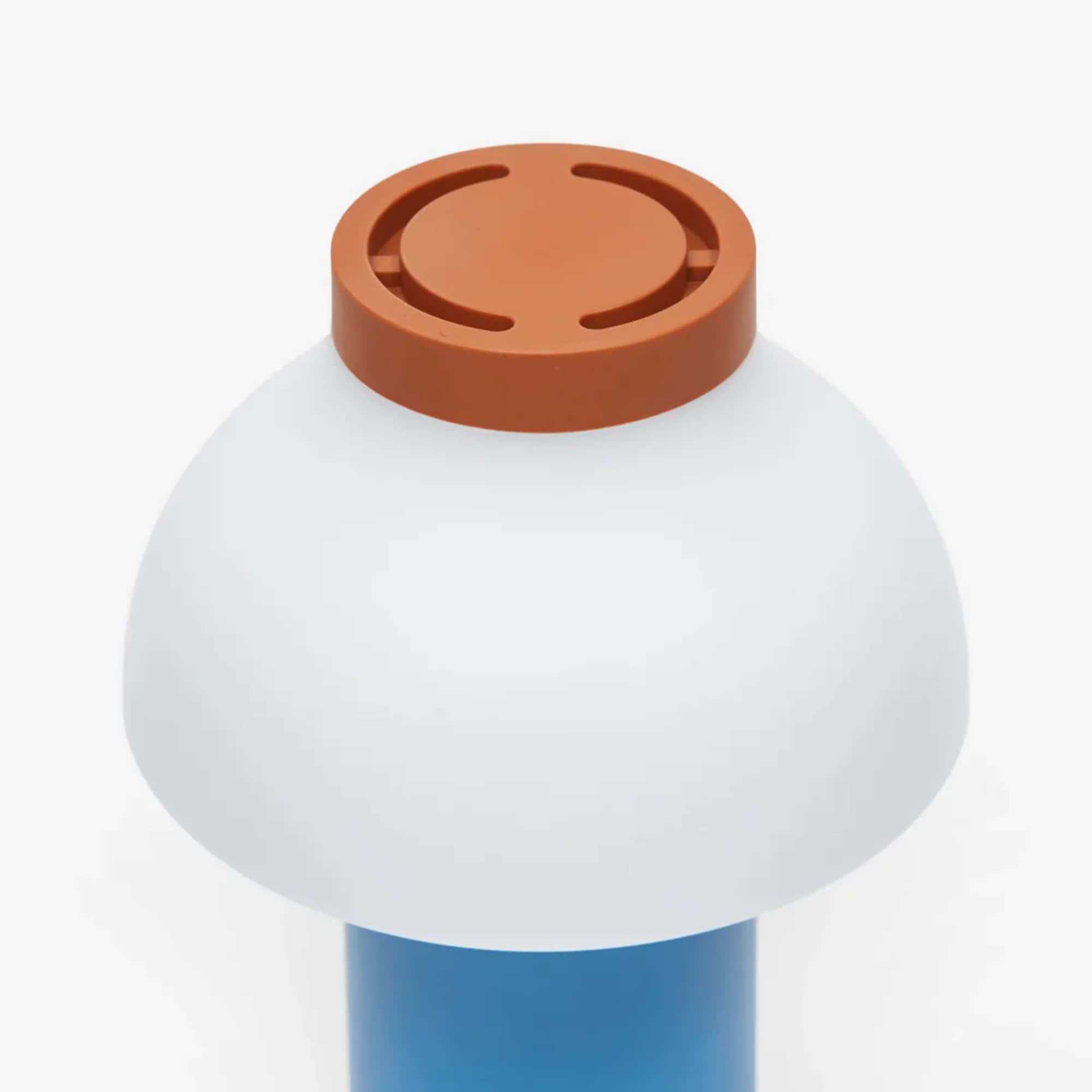 Hay PC portable table lamp. sky blue