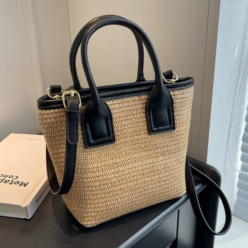Women's Medium All Seasons Straw Beach Handbag