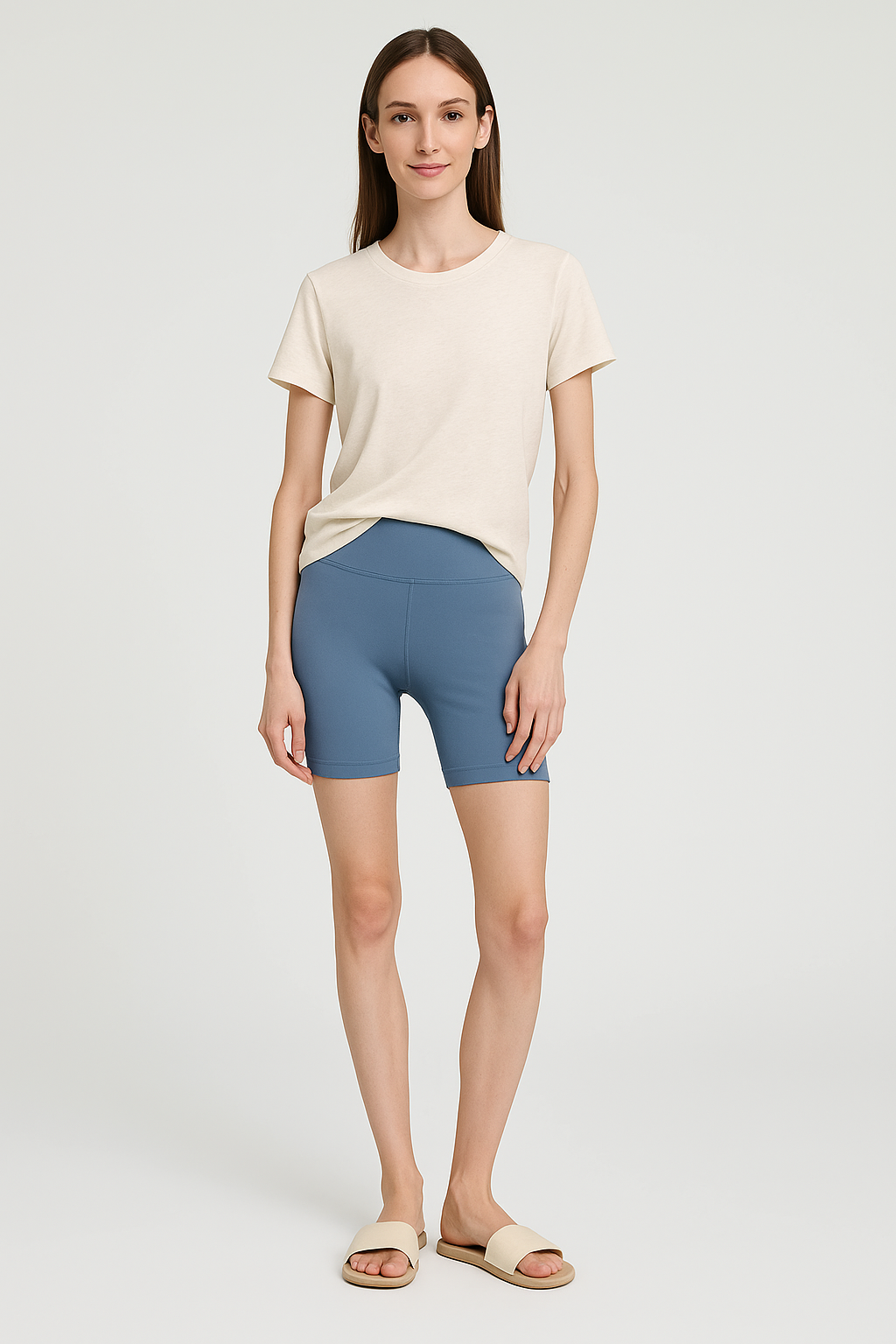Minimalist High Rise Athletic Shorts