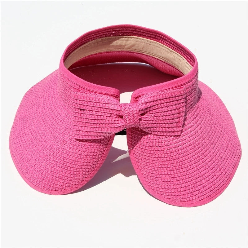 Women's Fashion Solid Color Wide Eaves Sun Hat