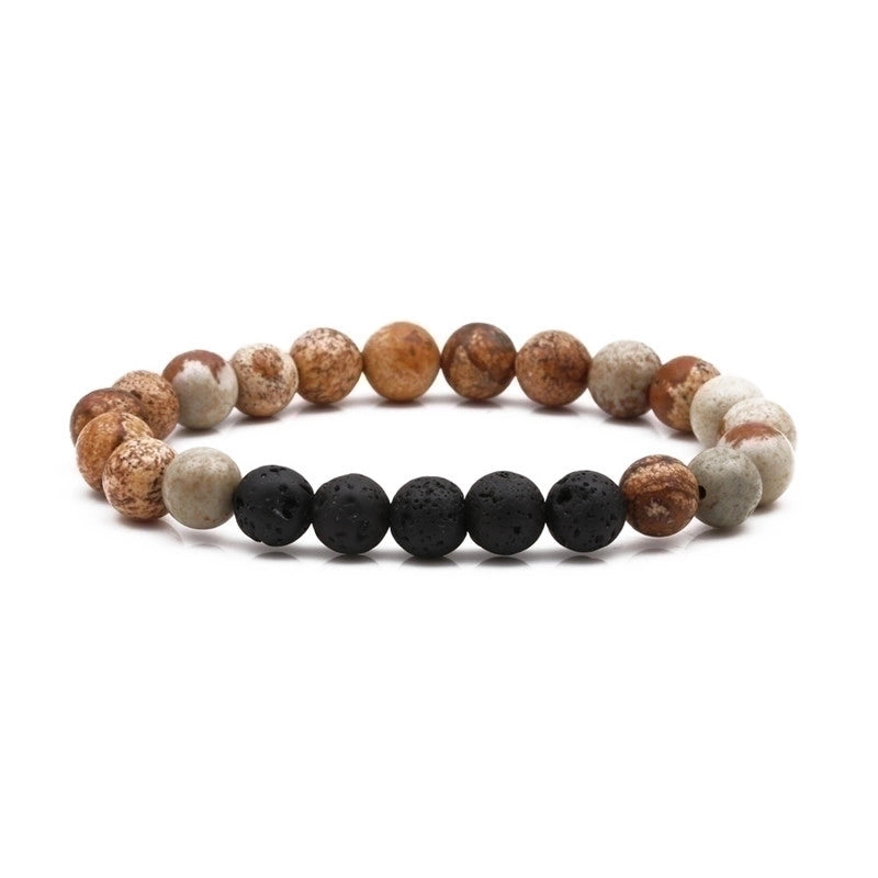 Fashion Animal Natural Stone No Inlaid Bracelets In Bulk