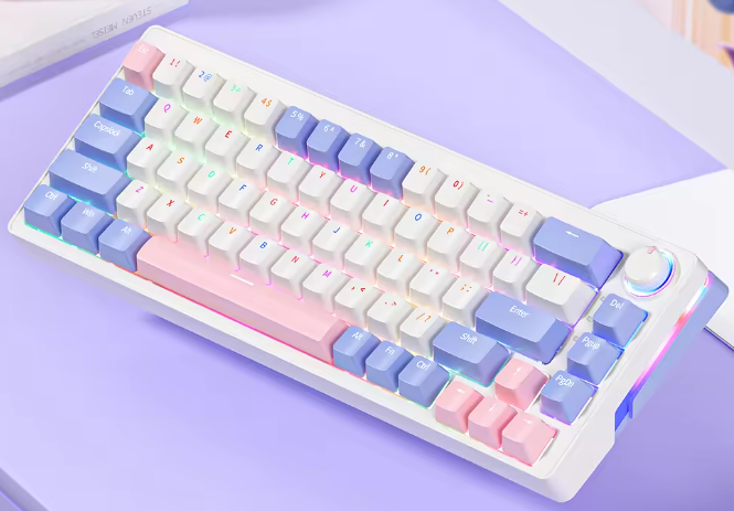 ZIFRIEND ZA68 Custom 60 percent Keyboard mechanical Hot Swap RGB Backlit Wireless teclado mecanic Gaming Mechanical Keyboard