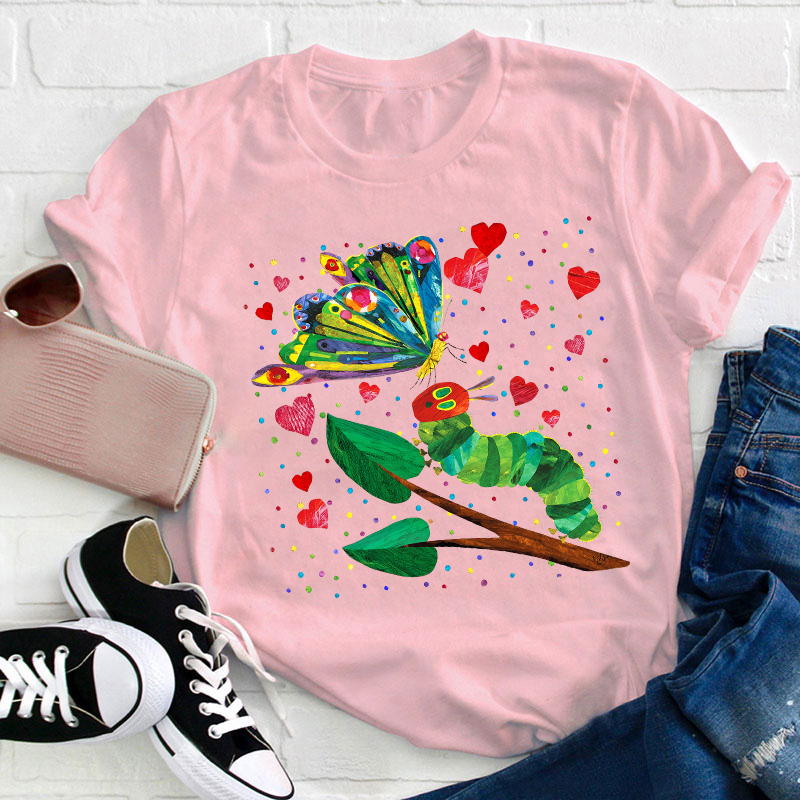 Sweet Caterpillar Teacher T-Shirt