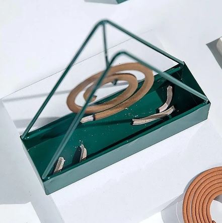 Triangular Shape Mosquito Coil Holder