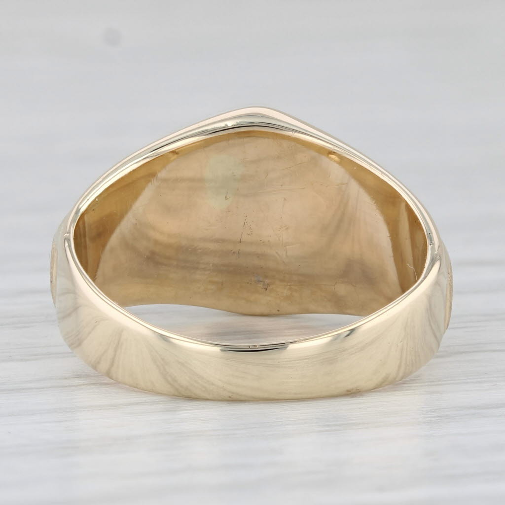 0.28ctw Diamond Ring 14k Yellow Gold Size 6.75 Engagement