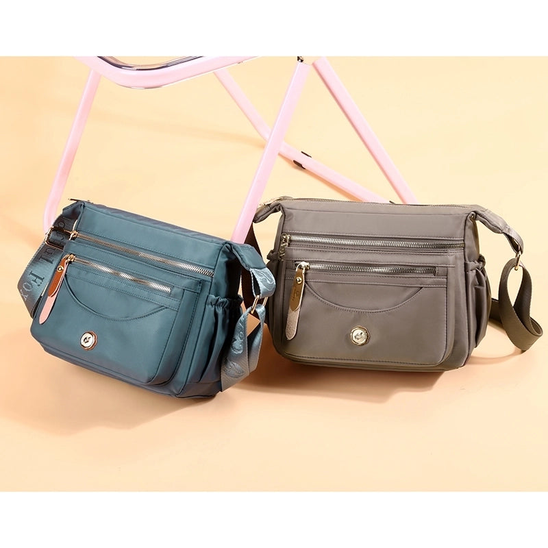 Women's All Seasons Nylon Basic Classic Style Shoulder Bag